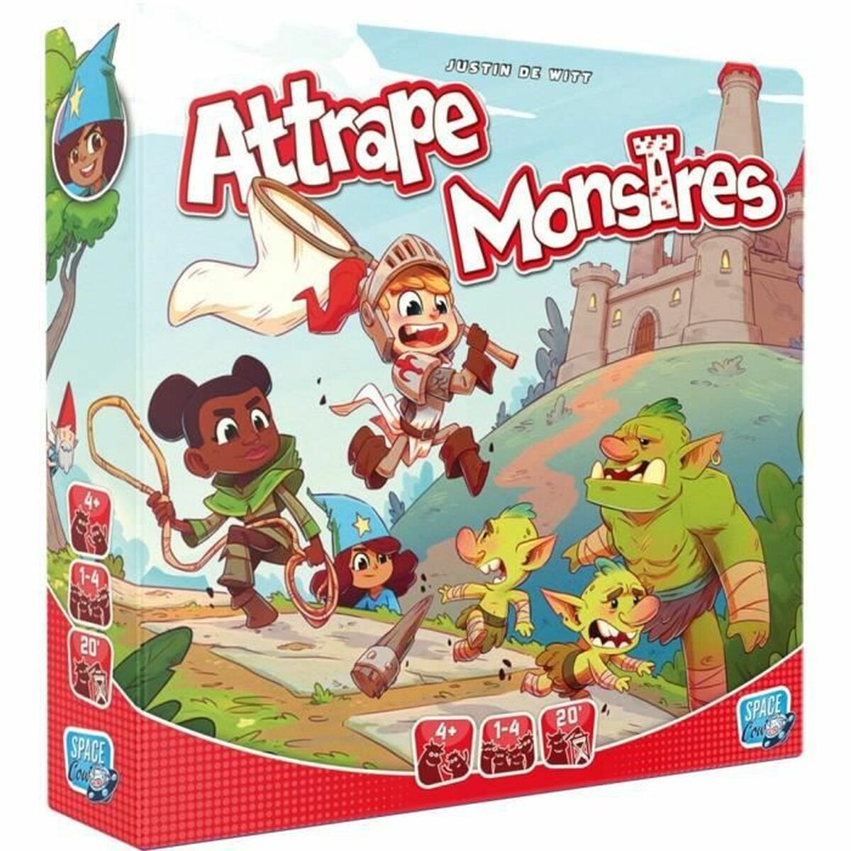 Mannen med jåen Asmodee Attrape Monstres